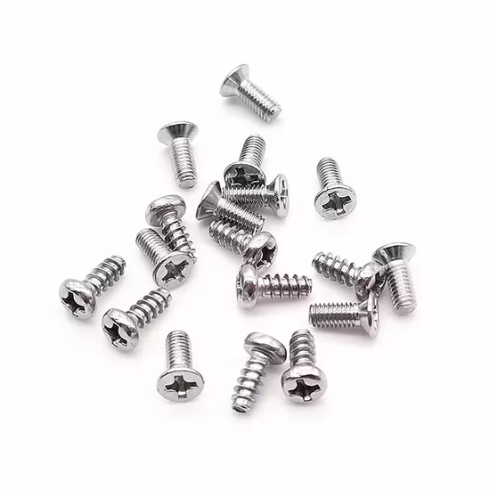 M1 M1.2 M2 Cabeça Pan Phillips Parafuso de Titânio de Aço Inoxidável Mini Micro Parafuso para Telefones Relógio Óculos